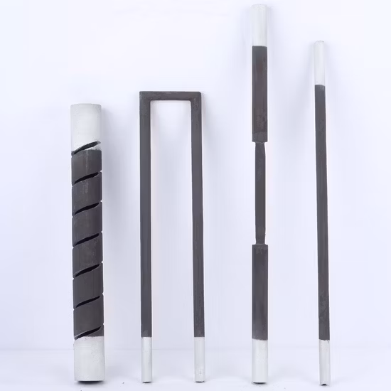 Elemento riscaldante per forno elettrico Sic, asta in carburo di silicio