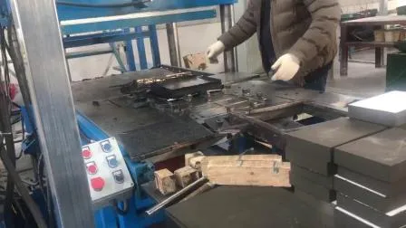 Manufacturer Rubber Steel Ceramic Wear Resistant Panels Liner with Using Alumina Hextiles for Chute Wear Solution